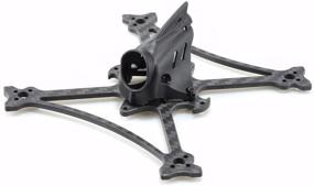 img 4 attached to 🛠️ HGLRC Petrel 120X 3-Inch Toothpick FPV Racing Frame Kit - 3mm Bottom Plate, 11xx/12xx/13xx Motor Compatibility, 20x20mm/25.5x25.5mm Mount Holes