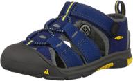 👟 keen newport h2 closed toe sport sandal water shoe - unisex-child logo