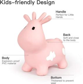 img 3 attached to ROBUD Jumping Animals: Fun and Safe Inflatable Toys for Toddlers