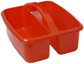 img 1 attached to 🔴 Organize Your Essentials with the Romanoff Large Utility Caddy in a Striking Red!