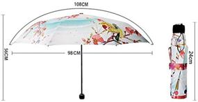 img 2 attached to ☂️ Estwell Windproof Protection Folding Umbrella