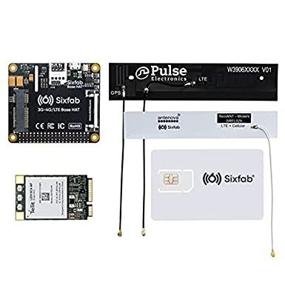 img 4 attached to 📶 Raspberry Pi 4G/LTE Cellular Modem Kit - Hardware with Global IoT SIM Card and $25 Free Credit, Free Cloud Software Included, Remote Network Monitoring, and Terminal Access