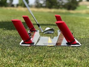 img 1 attached to 🏌️ EyeLine Golf Speed Trap 2.0 - Enhance Confidence and Boost Swing Efficiency with Slice and Hook Corrector - Swing Trainer, Path Aid, Increased Distance - Proudly Made in the USA - Durable Unbreakable Polycarbonate Base