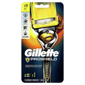 img 4 attached to Enhance Your Shaving Experience with Gillette ProGlide Shield Men's 1 Razor Handle + 2 Blade Refills