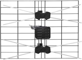 img 1 attached to 📺 Enhance Your TV Viewing Experience with the Dual Bowtie Bay Indoor Outdoor TV Antenna