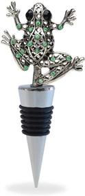 img 4 attached to 🐸 Frog Metal Wine Stopper - Stylish Toad Animal Wine Bottle Stopper with Vacuum Seal, Reusable & Airtight Cork Plug, Cute Home Decor & Bar Tool Accessory - Perfect Gift Idea