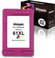 inktopia remanufactured replacement hp 61xl 61 xl ink cartridge 1 tricolor, compatible with hp envy 4500 4502 5530 5534, hp deskjet 1000 1050 1512 2540 3050 3510, hp officejet 2620 4630 4632 printer logo