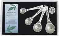 🥄 abbey gift multicolor amazing woman measuring spoons, 7" x 4.25 logo