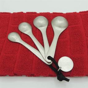 img 2 attached to 🥄 Abbey Gift Multicolor Amazing Woman Measuring Spoons, 7" x 4.25