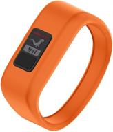 🍊 notocity garmin vivofit jr/jr 2/3 bands - soft silicone replacement watch bands, orange small: perfect fit for boys and girls logo
