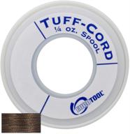 🧵 tuff-cord beading cord, brown, size 1, 98 yards - best price online: bdc-521.01! logo