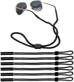 img 4 attached to 🕶️ KISEER Eyewear Retainer for Adjustable Sunglasses & Eyeglasses