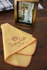 img 2 attached to 🧼 Ritz Duvateen Flannel Dusting Cloth, Yellow, 6 Pack: Superior Cleaning for a Spotless Home!