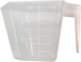 img 1 attached to 🥄 8 Oz. (1 Cup, 250 mL) Scoop for Measuring Coffee, Pet Food, Grains, Protein, Spices and Other Dry Goods - Ideal for Accurate Portioning (Pack of 1)