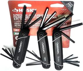 img 1 attached to Husky 9-Piece 8-Piece Metric Folding Tool Set