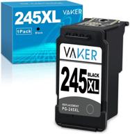 🖨️ vaker replacement tray for canon pg-245xl 245 xl pg-243 243 xl ink cartridges - compatible with pixma mx492 mx490 mg2522 mg2922 mg2520 mg2920 tr4520 ip2820 ts202 printer (1 black) logo