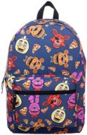 🐔 five nights at freddy's characters school backpack logo