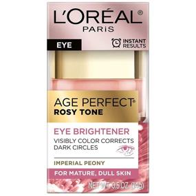 img 3 attached to L'Oreal Paris Skincare Rosy Tone Eye Cream Moisturizer | Dark Circle Treatment, Under Eye Correction, Brightens Skin | Sensitive Skin Suitable | 0.5 oz