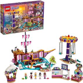 img 4 attached to Build LEGO Heartlake Rollercoaster Set - Amusement Park Building Kit