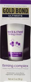 img 3 attached to 👩 Gold Bond Ultimate Firming Neck & Chest Cream - 2 Oz (Pack of 2): Effective Skin Tightening Solution