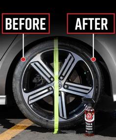 img 1 attached to 🔧 Adam's Tire & Rubber Cleaner (16 oz): Fast & Effective Tire Discoloration Removal - Perfect for Tires, Rubber & Plastic Trim, and Rubber Floor Mats