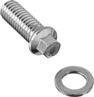 💪 enhance performance and durability with arp 4001110 stainless 300 hex header bolt kit - pack of 16 logo