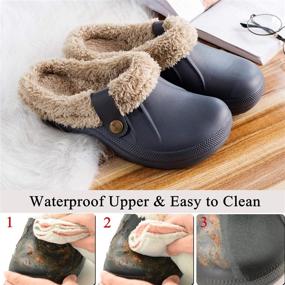 img 3 attached to Winter Outdoor Garden Waterproof Slippers