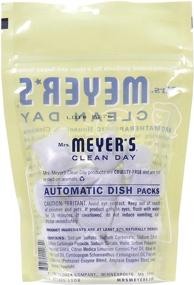 img 1 attached to 🍋 6 Packs of Mrs. Meyer's Clean Day Automatic Dish Packs, Lemon Verbena - 20 ct each