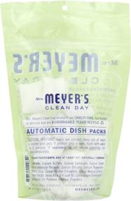 img 3 attached to 🍋 6 Packs of Mrs. Meyer's Clean Day Automatic Dish Packs, Lemon Verbena - 20 ct each