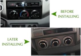 img 1 attached to 🔘 Premium A/C Air Conditioning Control Switch Knob Button for Toyota Tacoma 2005-2015 - Enhanced Climate Control!