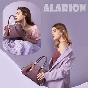 img 3 attached to ALARION Designer Women's Shoulder Handbags with Wallets - Quality Messenger Handbags