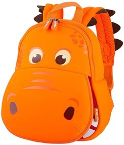 img 4 attached to Waterproof Toddler Cartoon Backpack by Yisibo