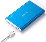 💾 acasis hdd 2.5" 120gb portable external hard drive usb3.0 - best storage solution for pc, laptop, mac, ps4, xbox one (blue) logo