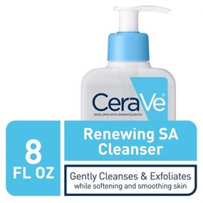 img 3 attached to 🧼 CeraVe SA Cleanser - Salicylic Acid Face Wash with Hyaluronic Acid, Niacinamide & Ceramides | BHA Exfoliant for Face - 8 Ounce