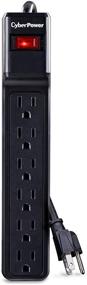 img 3 attached to 🔌 CyberPower CSB604 900J/125V Essential Surge Protector - 6 Outlets, 4ft Power Cord, Black - Top Rated