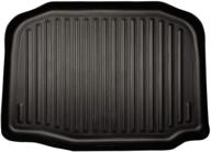 husky liners 23121 - cargo liner behind 3rd seat for 2009-2013 ford flex, 2008-2009 ford taurus x, and 2010-2014 lincoln mkt - classic style in black logo