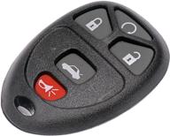 🔑 dorman 13636 keyless entry transmitter cover: ideal protection for select models, black logo