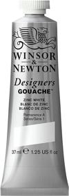 img 4 attached to Краска для дизайнеров Winsor Newton White ("Winsor Newton Designers Gouache White")