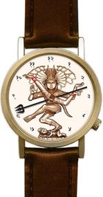 img 3 attached to 🕉️ Hindu Shiva Arms Unisex Analog Timepiece