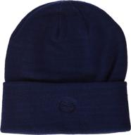 🧢 timberland men's cuffed beanie with logo embroidery logo