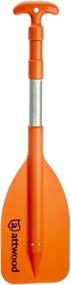 img 4 attached to 🚣 Attwood 11826-1 Emergency Telescoping Paddle for Boating, Orange: Extends from 25 to 54 inches