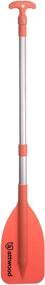 img 2 attached to 🚣 Attwood 11826-1 Emergency Telescoping Paddle for Boating, Orange: Extends from 25 to 54 inches