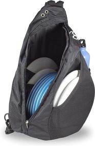 img 3 attached to 🎒 Ultimate Disc Golf Backpack Slinger Bag: Holds 8-12 Discs in Vibrant Multiple Colors