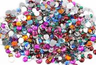 💎 premium 1 lb assorted crafting gems: over 1000 pieces with holes (700pcs+) logo