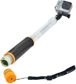 img 4 attached to 🌊 CamKix Waterproof Telescopic Pole Floating Hand Grip - GoPro Hero 8 Black, 7, 6 & more