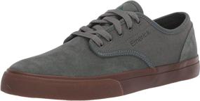 img 4 attached to Emerica Standard Skate Black Purple Men's Shoes in Fashion Sneakers