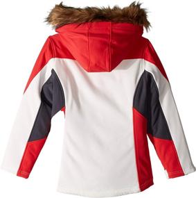 img 3 attached to Reebok Girls Softshell System Jacket Outdoor Recreation for Outdoor Clothing
