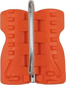 img 3 attached to Hinge Outlet Door Chock Wedge Stoppers - Portable Fold Up Magnetic - Ideal for Firefighters, Paramedics, Homeowners – Orange