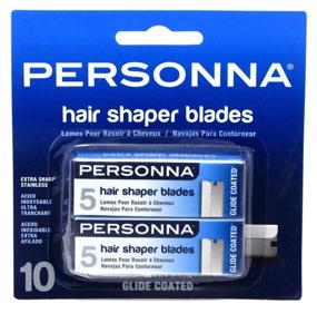 img 1 attached to ✂️ Personna Hair Shaper Blades, Pack of 10, 10 Count (RZRB-PRSA-BP8820B)