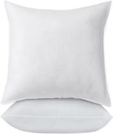 pillow inserts set hypoallergenic decorative logo